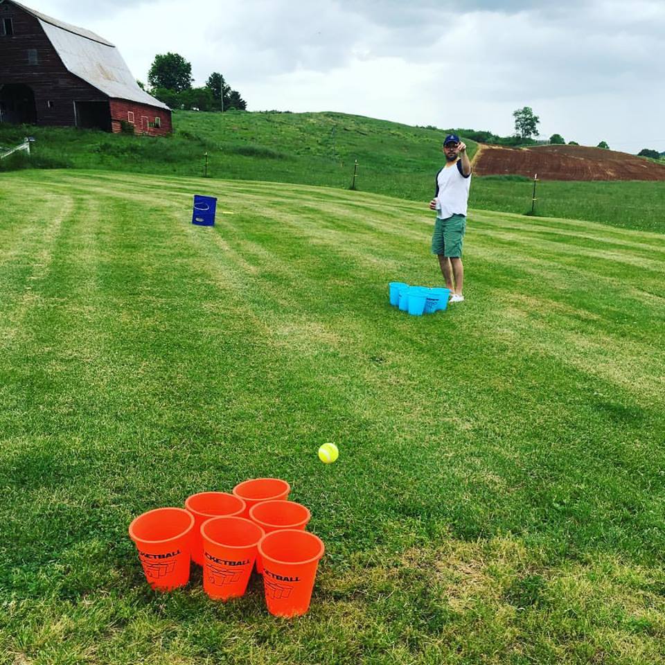 Lawn Bucket Pong