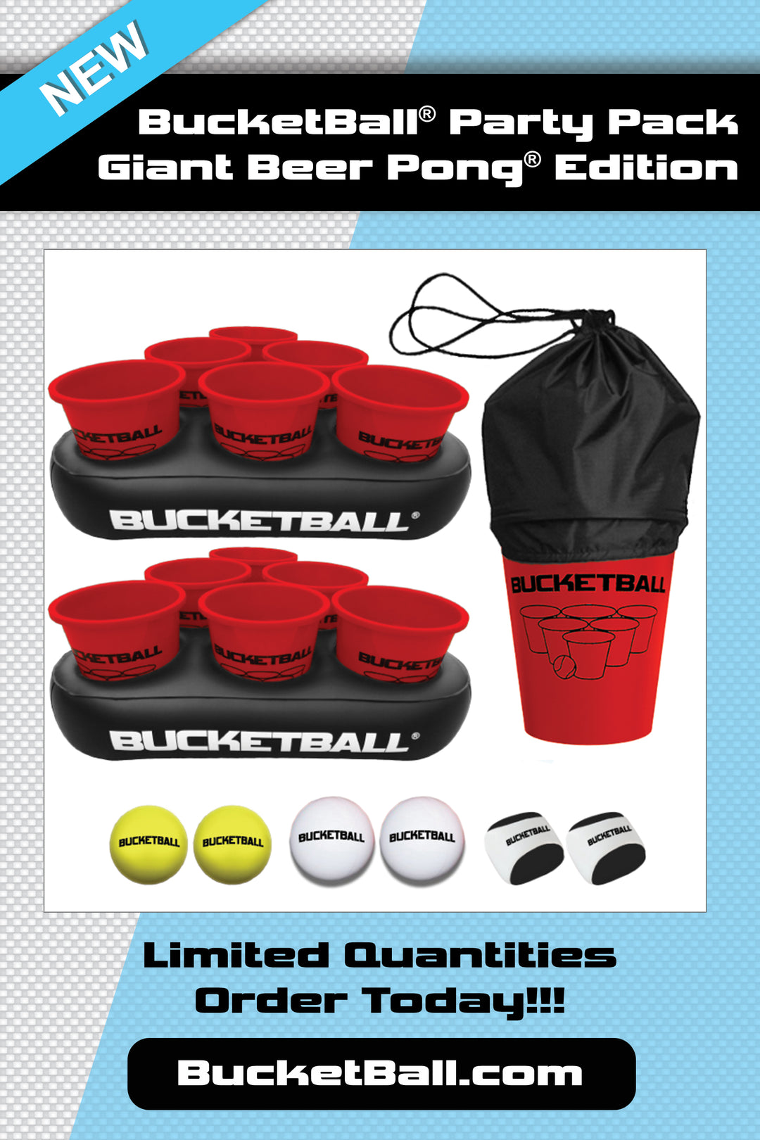 New BucketBall™ Products Now!