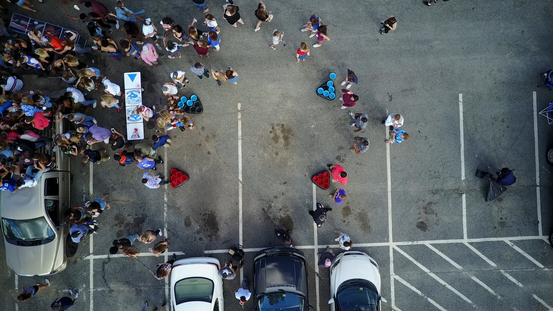 Giant Tailgate Pong