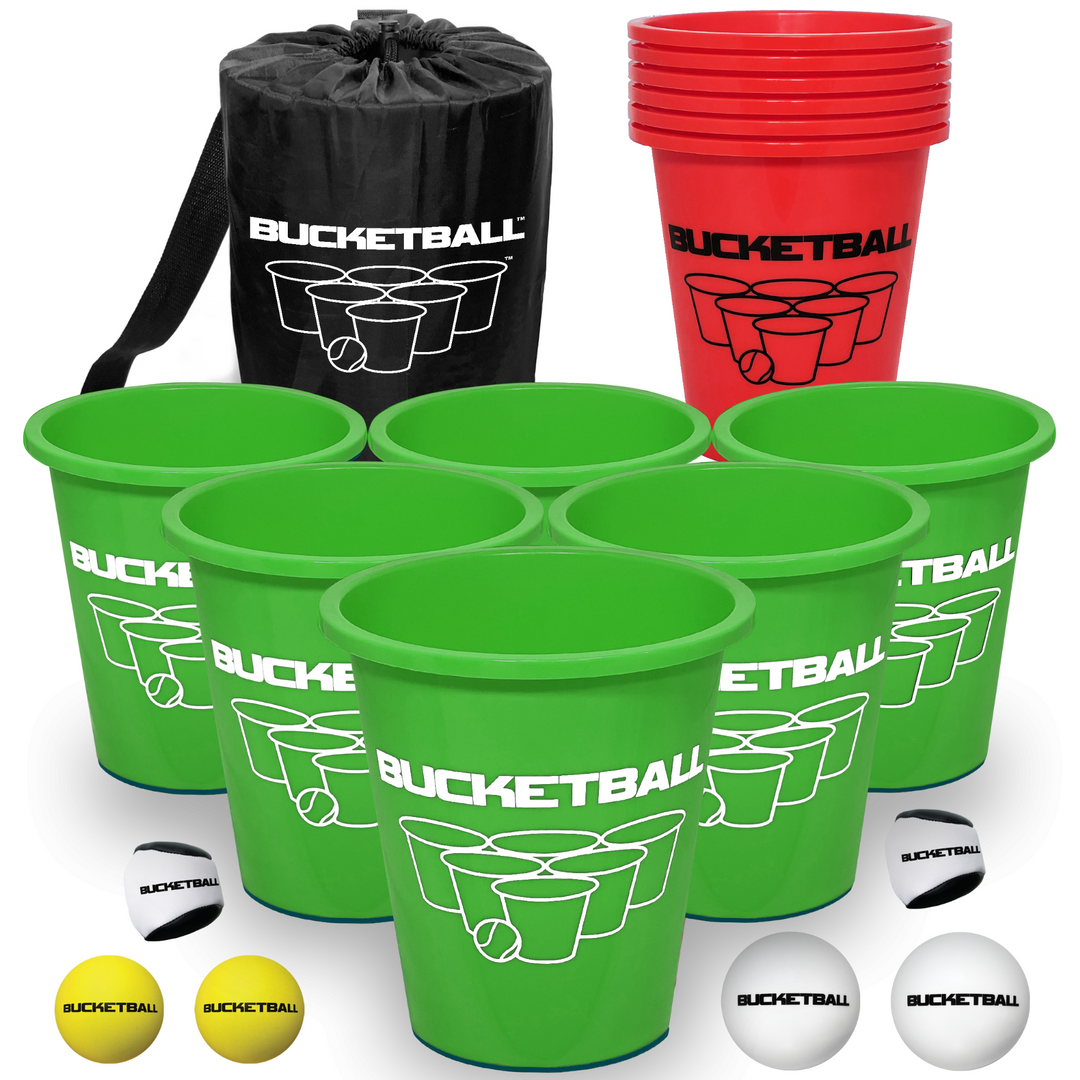 BucketBall - Team Color Edition - Combo Pack (Green/Red)