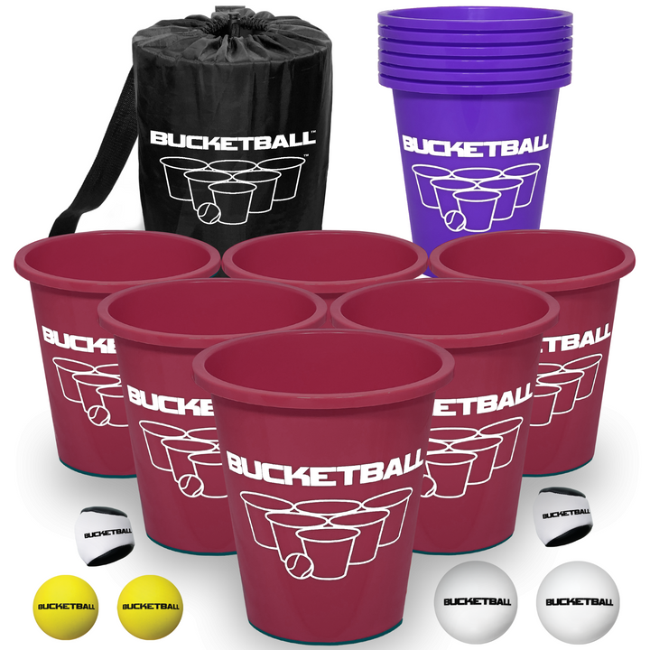 BucketBall - Team Color Edition - Combo Pack (Maroon/Purple)