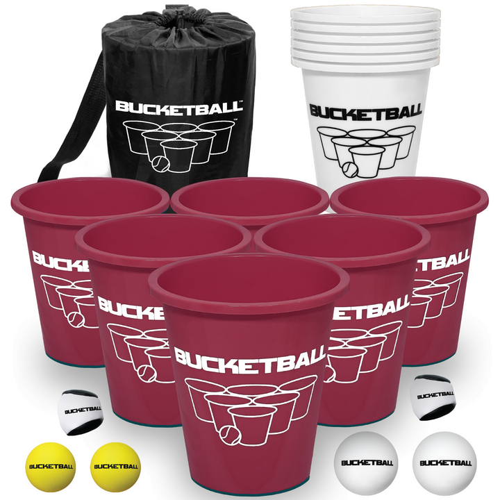 BucketBall - Team Color Edition - Combo Pack (Maroon/White)