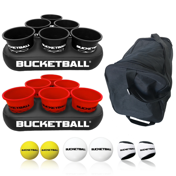 BucketBall - Team Color Edition - Party Pack (Black/Red) - BucketBall