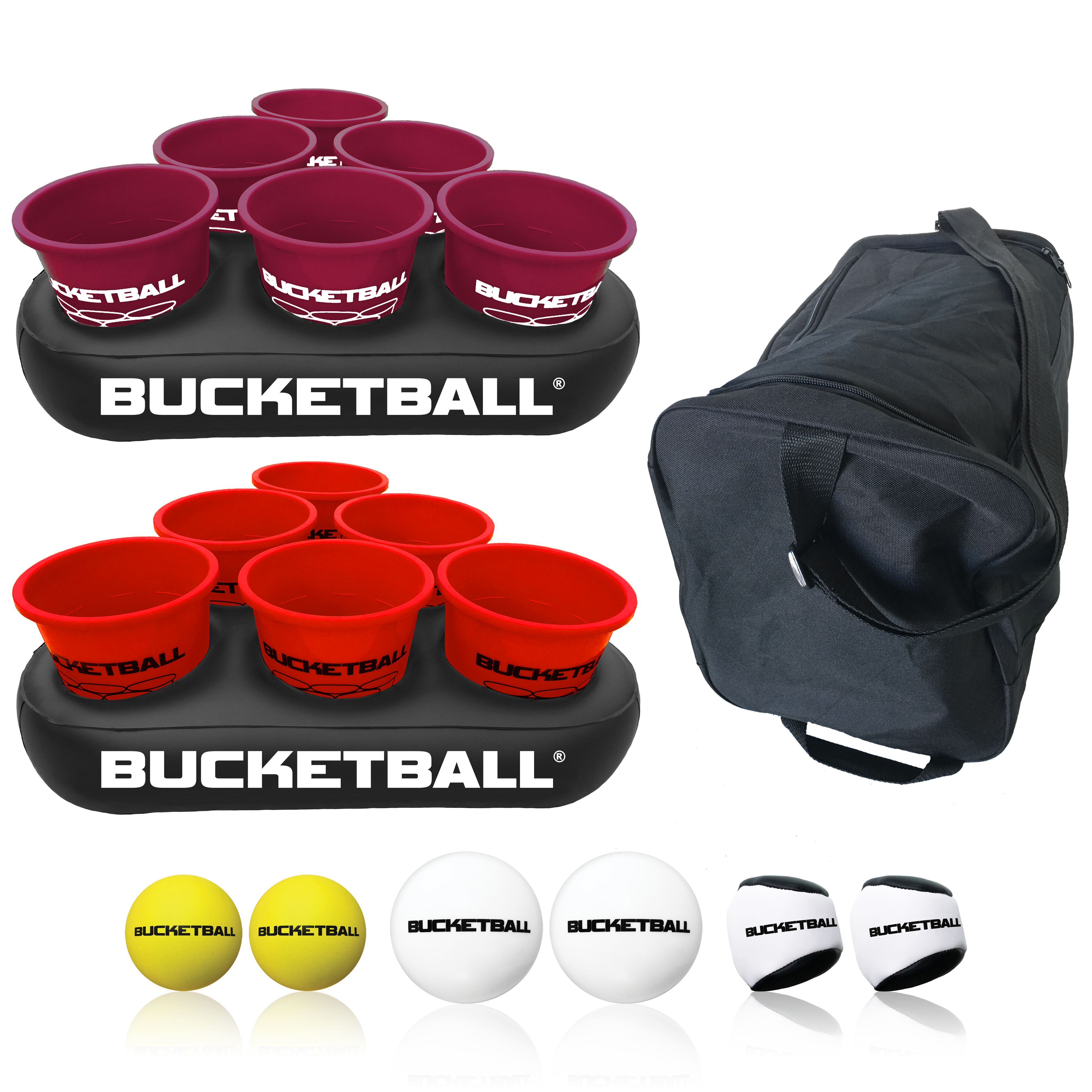 BucketBall - Team Color Edition - Party Pack orders (Maroon/Maroon)